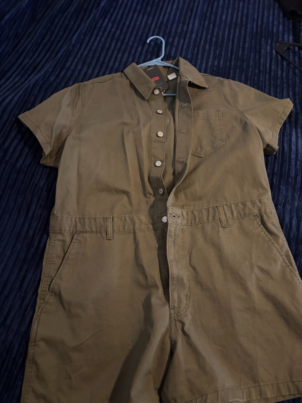 Levi's Women’s Military Olive Green romper